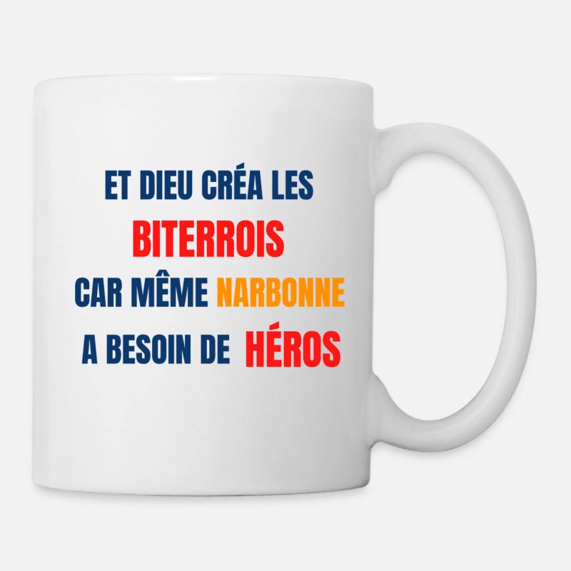 Béziers - Mug blanc - blanc
