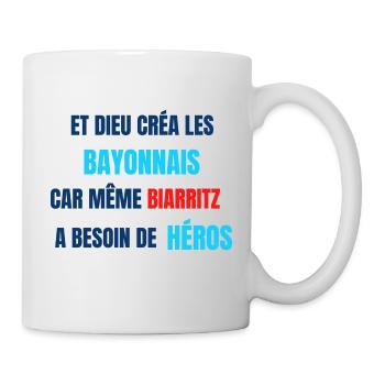 Bayonne - Mug blanc - blanc - Droite