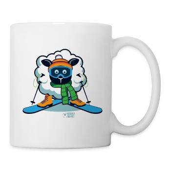 Vous aimez le ski ? - Mug blanc - blanc - Droite