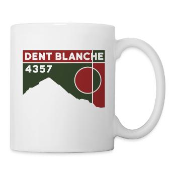 Dent Blanche Granges Valais Itinéraire normal randonnée alpine - Mug blanc - blanc - Droite