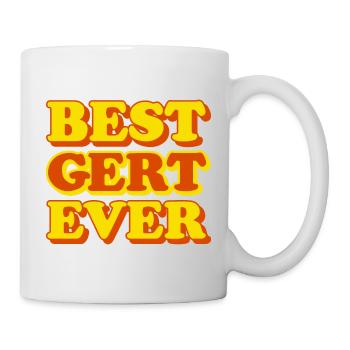 Gert Vorname Lustiges Geschenk - Tasse - Weiß - Rechts