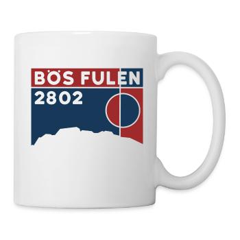 Berg Bös Fulen Nordostgrat Skitour Wanderung - Tasse - Weiß - Rechts