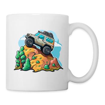 The Off-Road Climber - Mug - white - Right