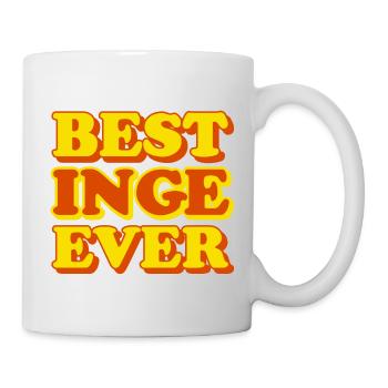Inge Vorname Lustiges Geschenk - Tasse - Weiß - Rechts