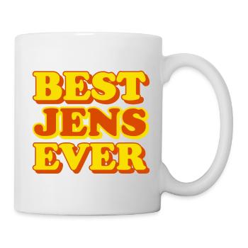 Jens First Name Funny Gift - Mug - white - Right
