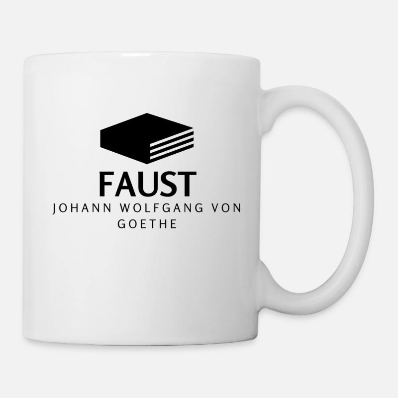 Faust. Der Tragödie erster Teil von Goethe - Tasse - Weiß