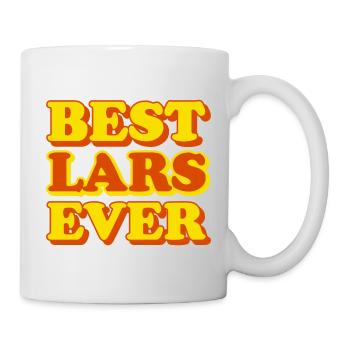 Cadeau amusant avec prénom Lars - Mug blanc - blanc - Droite