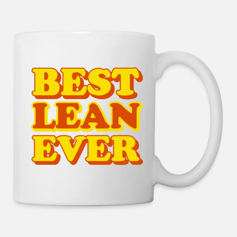 Lean Vorname Lustiges Geschenk - Tasse - Weiß