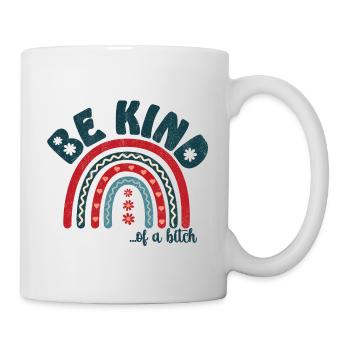 be kind of a ... with rainbow - Mug - white - Right