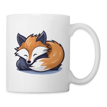 Sleeping Fox - Mug - white - Right