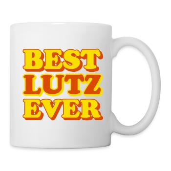Lutz Prénom Drôle Cadeau - Mug blanc - blanc - Droite