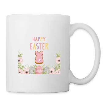Ostern - Happy Easter Bunny - Tasse - Weiß - Rechts