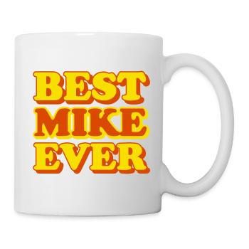 Funny gift with first name Mike - Mug - white - Right