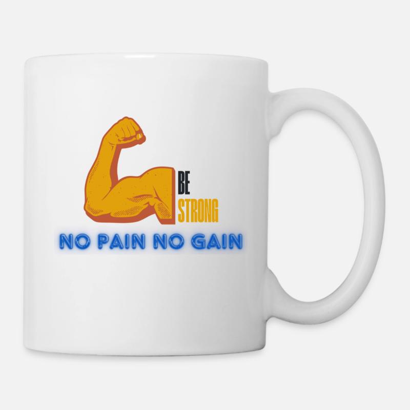 BeStrong - Tasse - Weiß