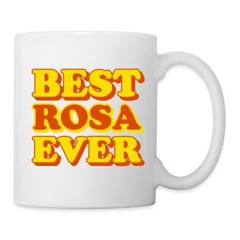 Pink first name, funny gift - Mug - white - Right