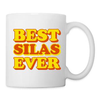 Silas Vorname Lustiges Geschenk - Tasse - Weiß - Rechts