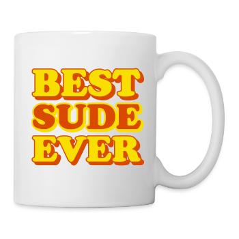 Prénom en daim, drôle de cadeau - Mug blanc - blanc - Droite