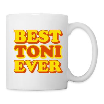 Toni First Name Funny Gift - Mug - white - Right