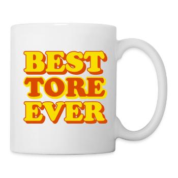 Tore Vorname Lustiges Geschenk - Tasse - Weiß - Rechts
