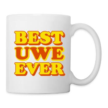 Uwe First Name Funny Gift - Mug - white - Right