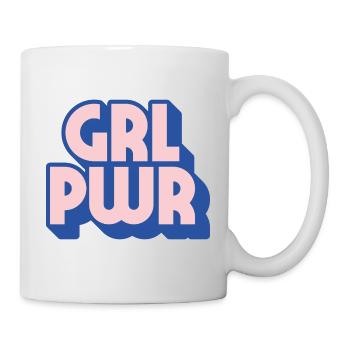 Girl Power - Tasse - Weiß - Rechts