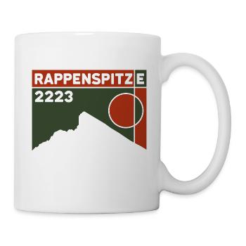 Rappenspitze Überschreitung Bergtour Tout Andenken - Tasse - Weiß - Rechts