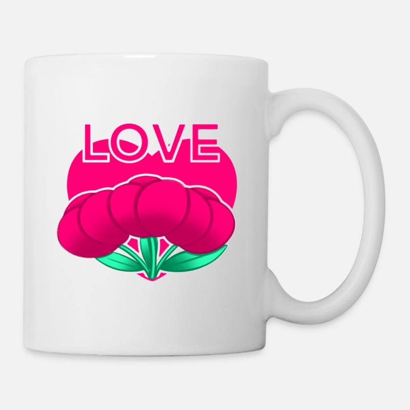 AMOUR - Mug blanc - blanc