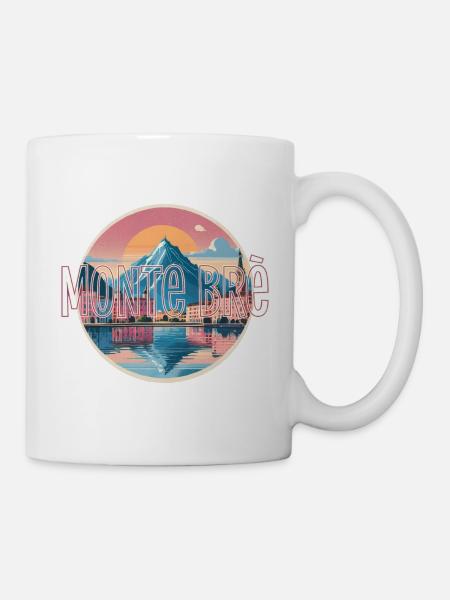 Lugano Schweiz Monte Brè Switzerland Tessin Ticino - Tasse - Weiß