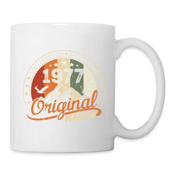 Cadeau D'anniversaire Mars 1977 Vintage 1977 Retro - Mug blanc - blanc - Droite
