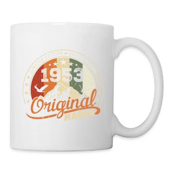Cadeau D'anniversaire Mars 1953 Vintage 1953 Retro - Mug blanc - blanc - Droite