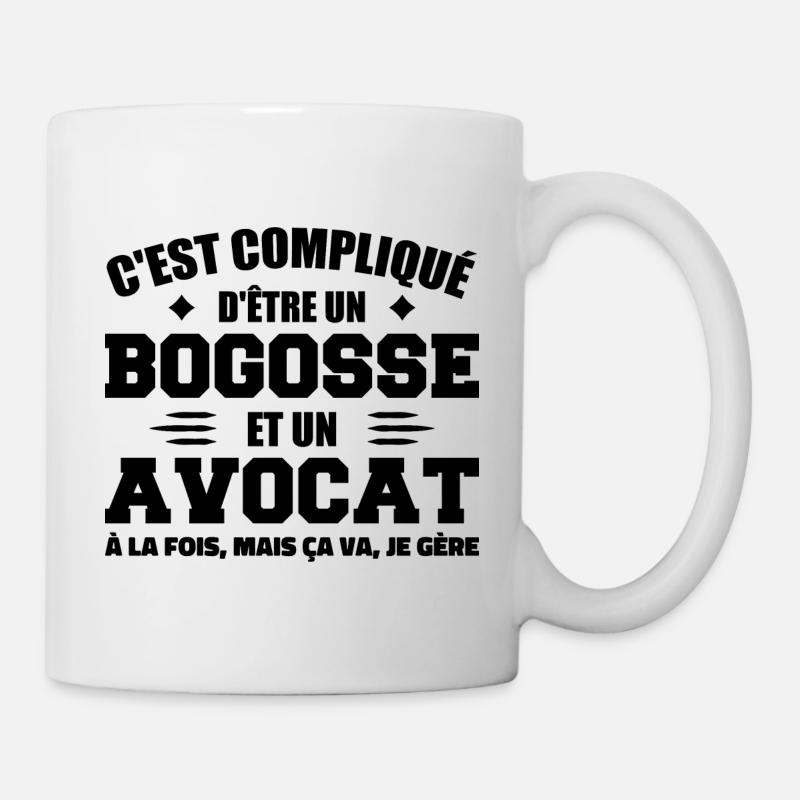 Es ist schwer, ein Buhmann und ein Anwalt zu sein - Tasse - Weiß