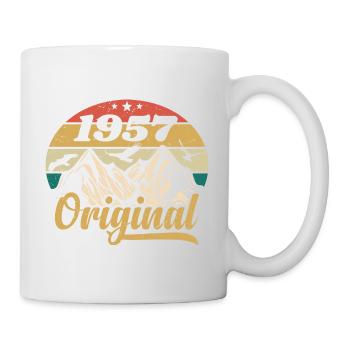 Original 1957 Vintage Birthday Gift 1957 - Mug - white - Right