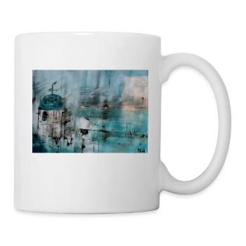 The Blue One - Mug blanc - blanc - Droite