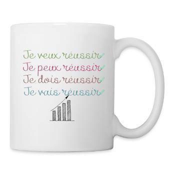 Positive Affirmation - Tasse - Weiß - Rechts