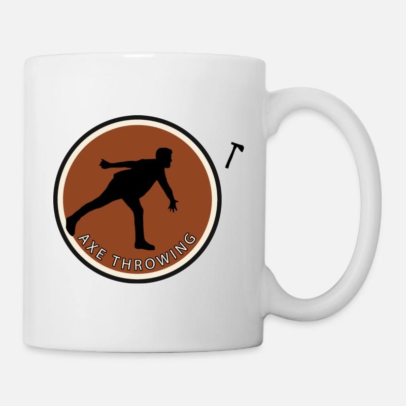 Double Axe Axe Throwing - Mug - white