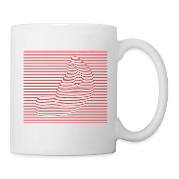 Pinching Hand - Tasse - Weiß - Rechts