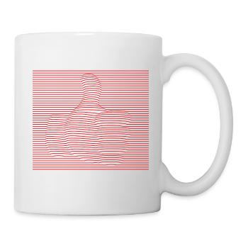 Thumbs Up - Tasse - Weiß - Rechts
