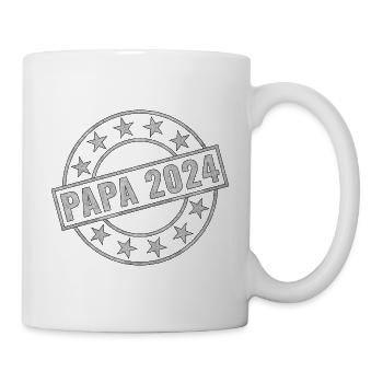 Papa 2024 - Tasse - Weiß - Rechts