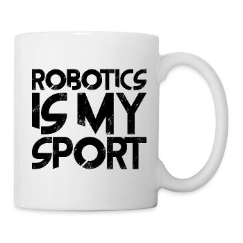 Robotics Is My Sport 3 - Mug - white - Right