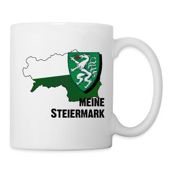 mein Steiermark - Tasse - Weiß - Rechts