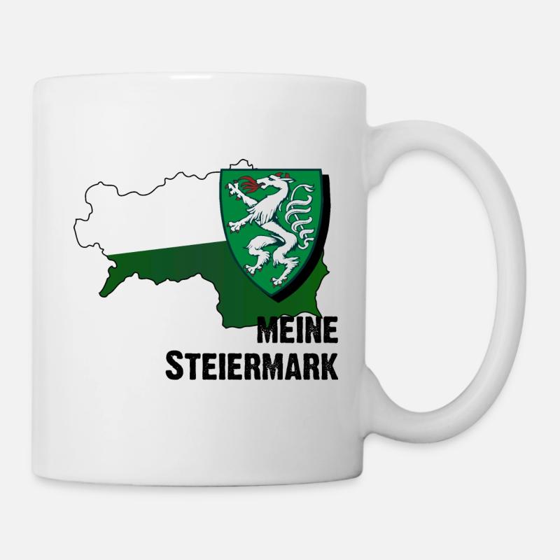 mein Steiermark - Tasse - Weiß