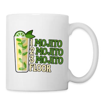 One Mojito Two Mojito Three Mojito Floor 2 - Tasse - Weiß - Rechts