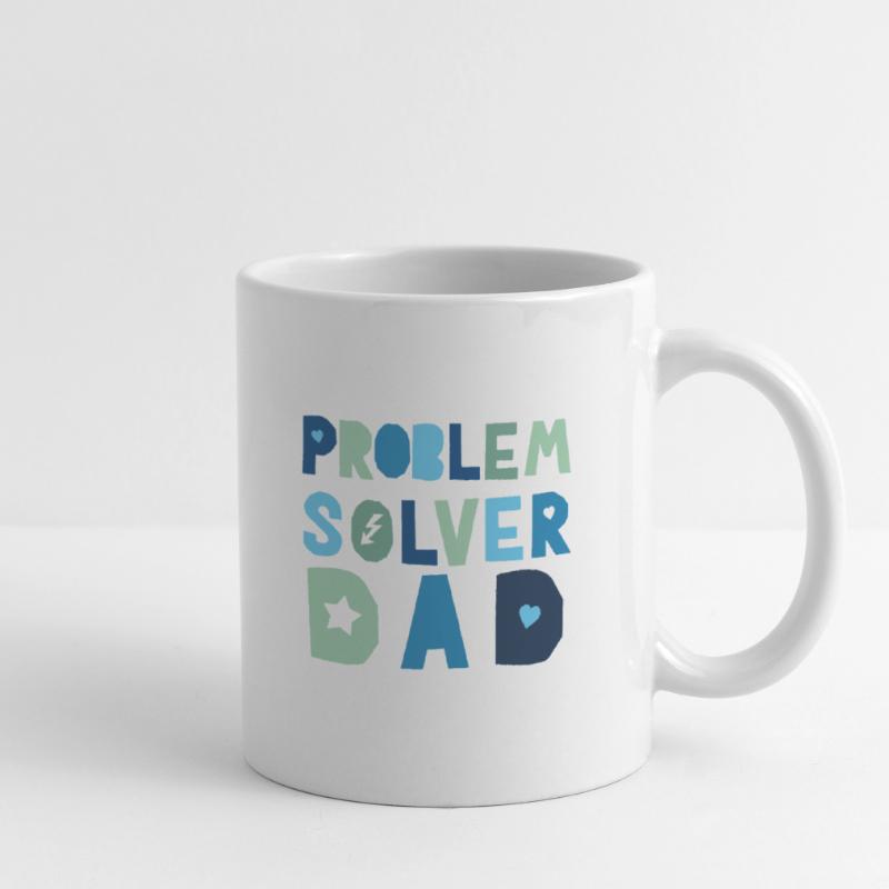 Problem Solver Dad Mug