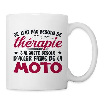 Biker Need to Ride Motorcycle Humor Gift - Mug - white - Right