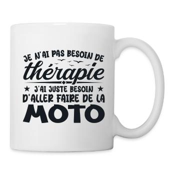 Biker Need to Ride Motorcycle Humor Gift - Mug - white - Right