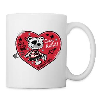Cosy Rebel - Tasse - Weiß - Rechts