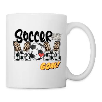 SOCCER MOM TOR - Tasse - Weiß - Rechts