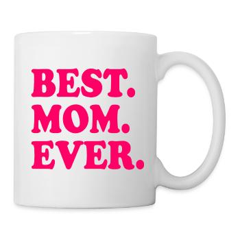 Best mom ever - Mug - white - Right