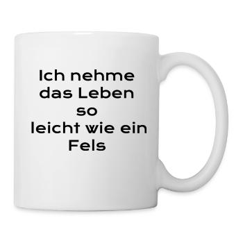 Selbstironische Sprüche - Tasse - Weiß - Rechts