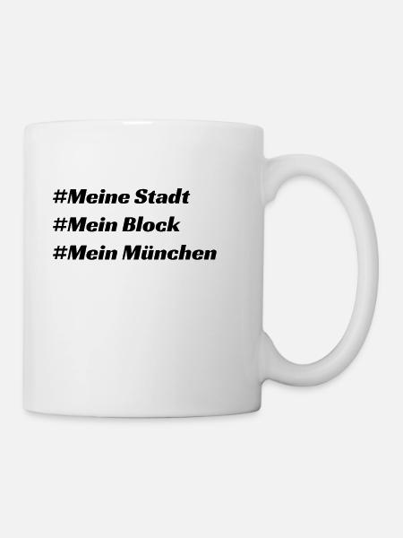München - Tasse - Weiß